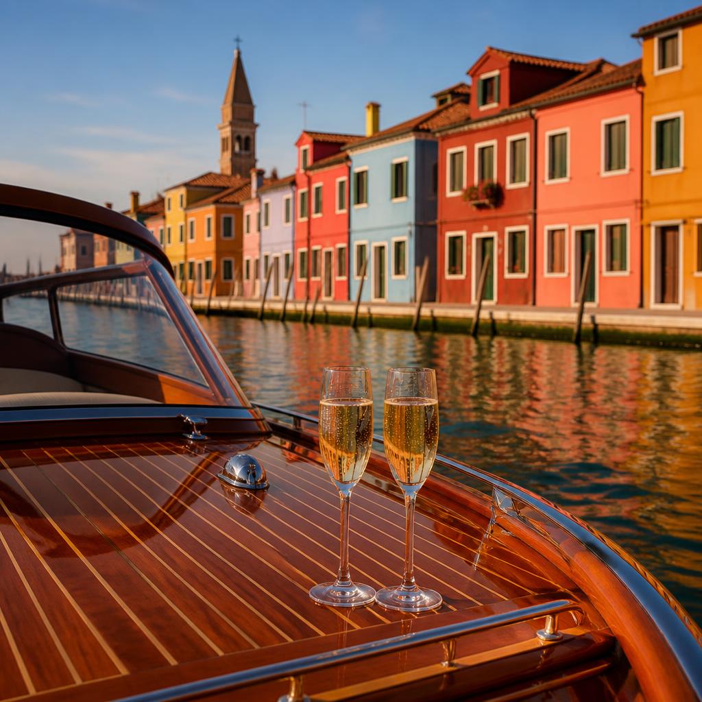 Private Murano & Burano VIP Tour with Champagne